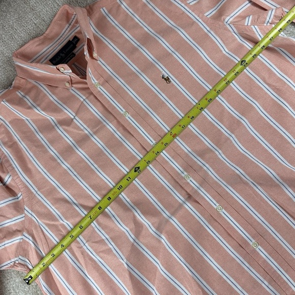 VTG Polo Ralph Lauren Regent Classic Fit Striped L/S Shirt Men's XL - Picture 5 of 5